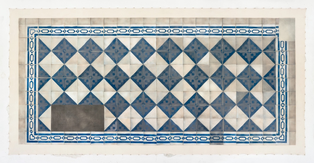 Cultural Floor. Jewish / Blue Slate, 2016